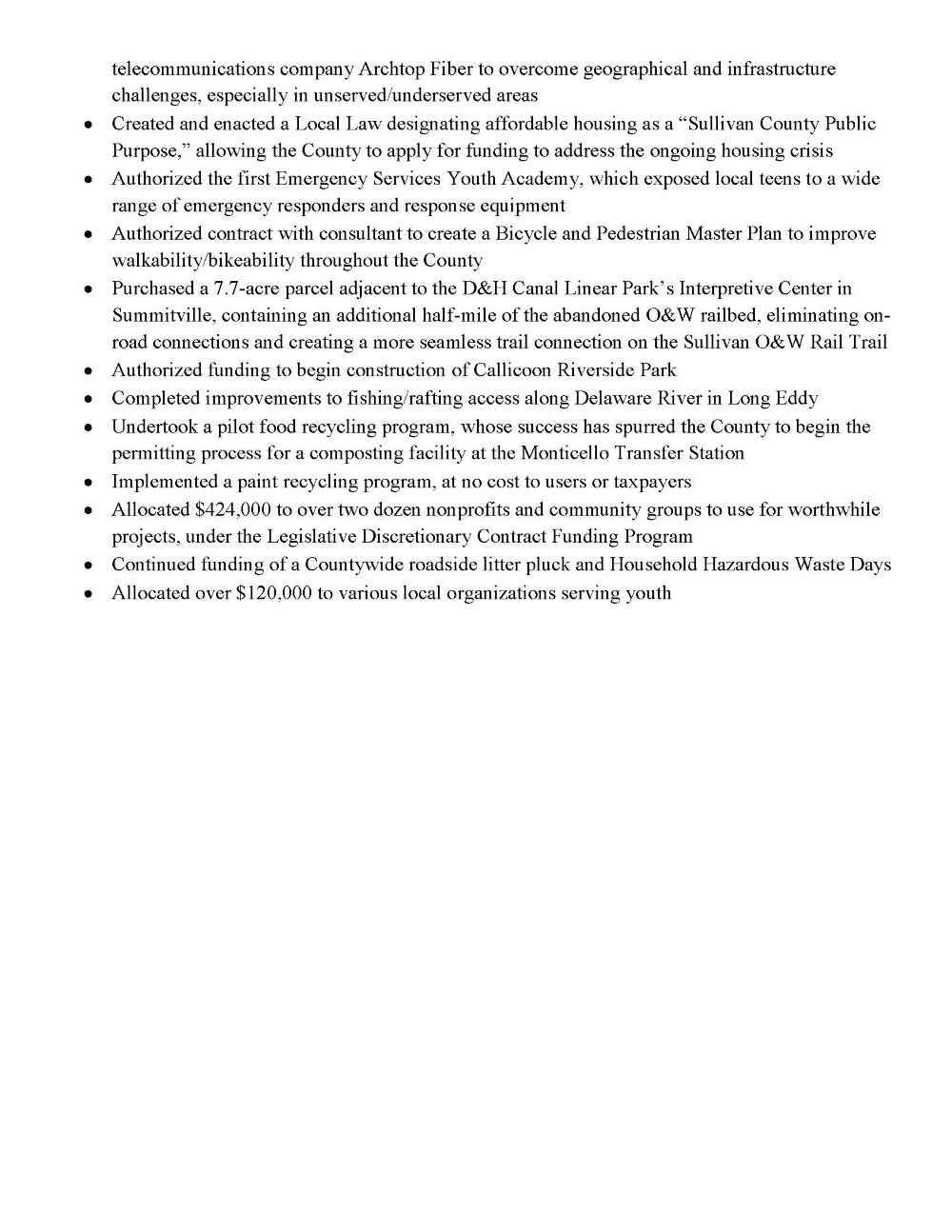 2024 Legislature Accomplishments, Page 4