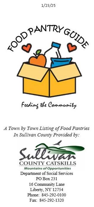 Food Pantry Guide- English