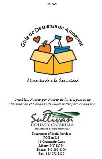 Food Pantry Guide - Espanol