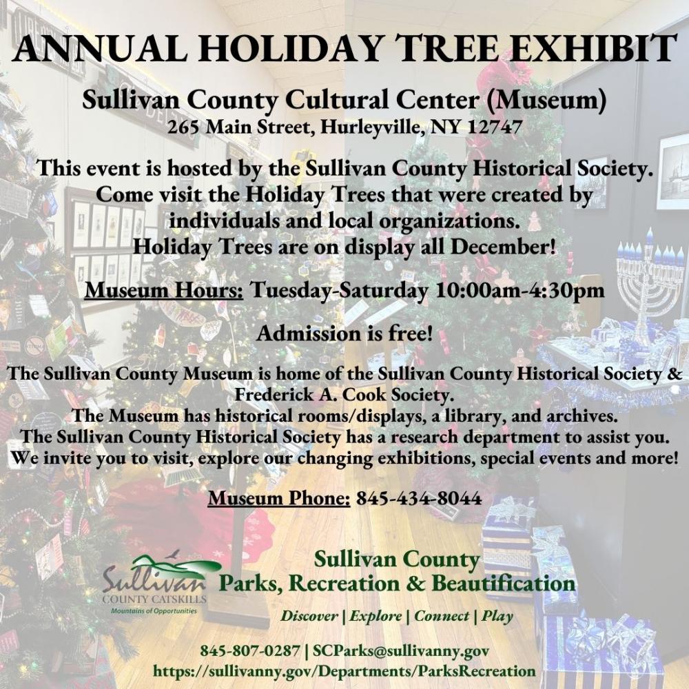 Holiday Tree Exhibit