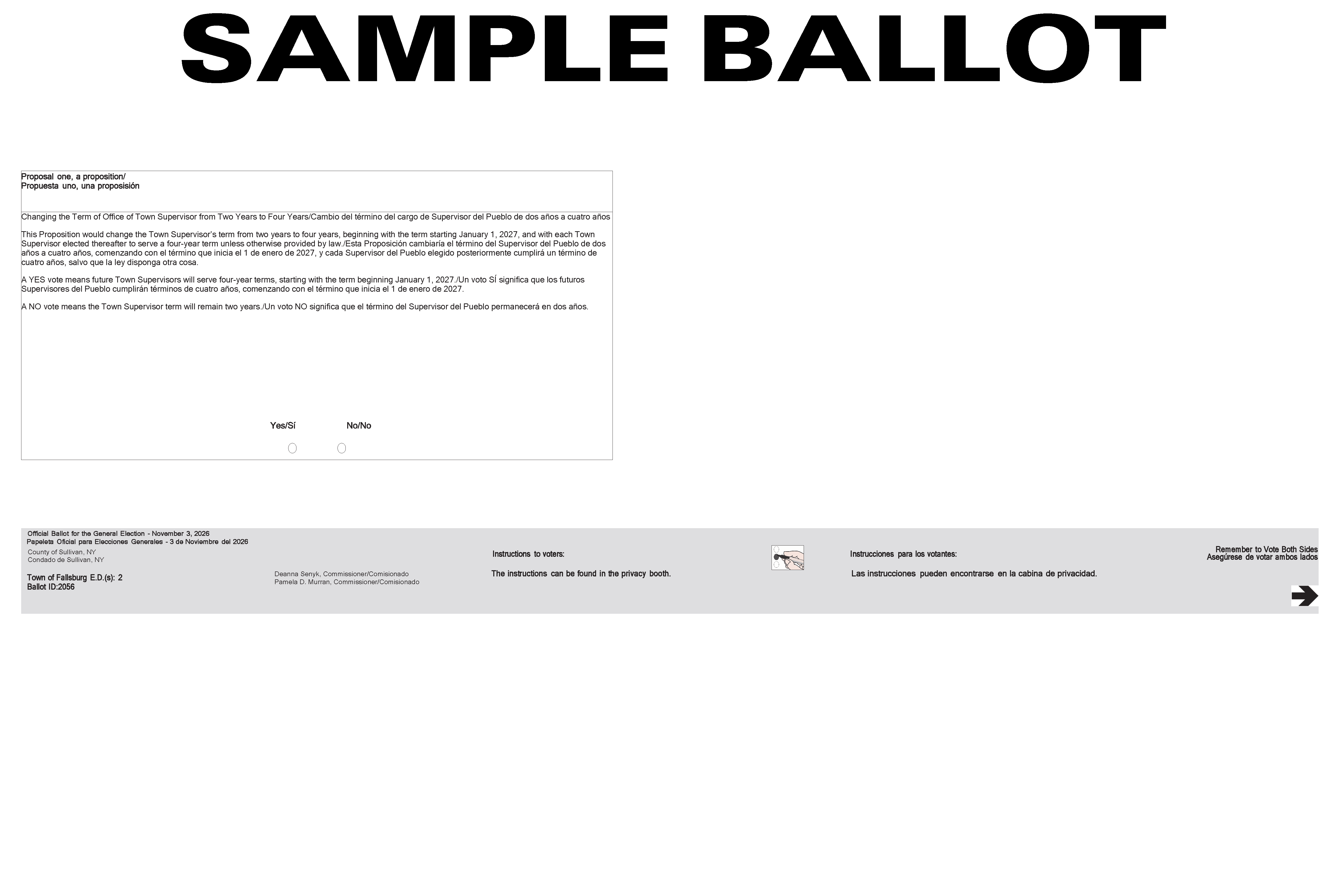 Town of Fallsburg Election Districts 2-13, Page 2