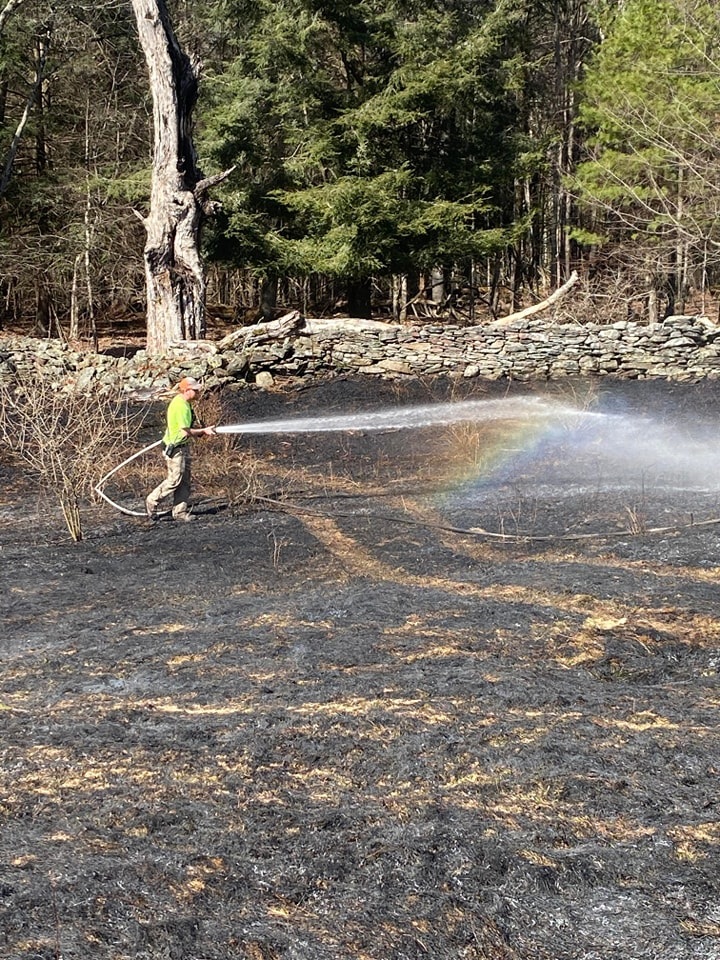 Brush fire