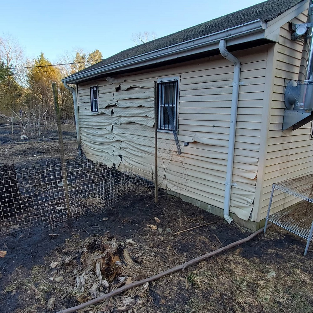 Damaged Westbrookville Home