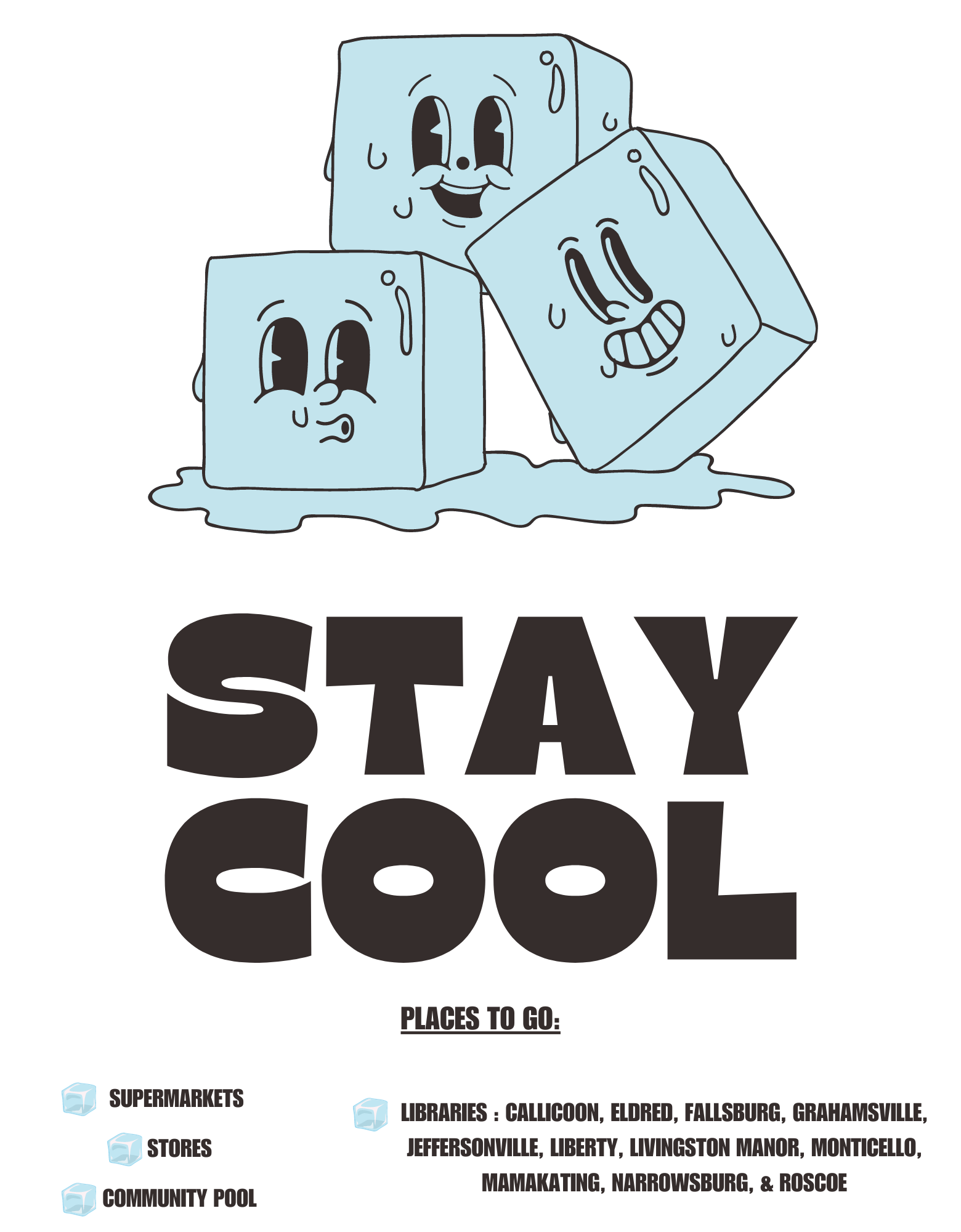 Stay Cool Poster