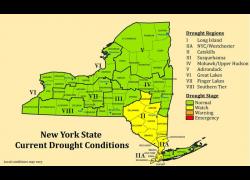 NYS Drought Map